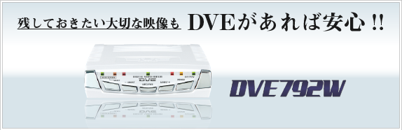 デジタルビデオ編集機　DVEシリーズ
